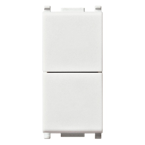 Doppio Pulsante Indipendente 10A Compatibile Vimar PLANA